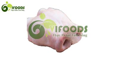 Mũi heo đông lạnh Miratorg nhập khẩu Nga